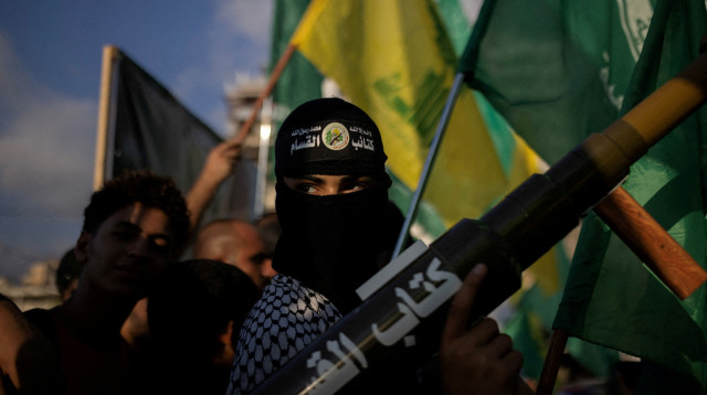 פעיל חמאס בלבנון (צילום: REUTERS/Alkis Konstantinidis)