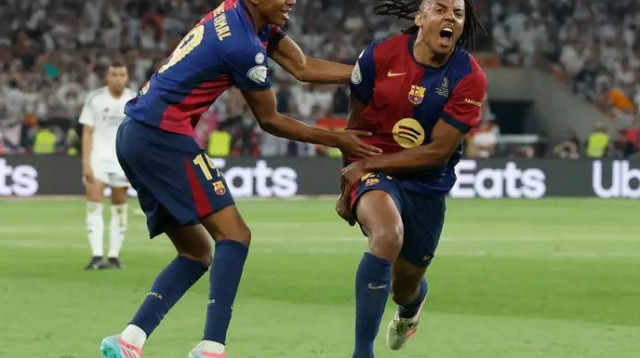 אחד הגמרים הגדולים אי פעם. קונדה ולאמין ימאל (צילום: אימג'בנק  GettyImages)