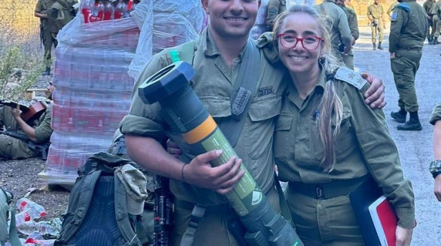 חגית אלון אלחרר ואמיתי אלון ז"ל (צילום: אלבום פרטי)