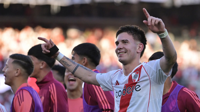 שחקן ריבר פלייט פרנקו מסטנטואונו (צילום: GettyImages, Marcelo Endelli)