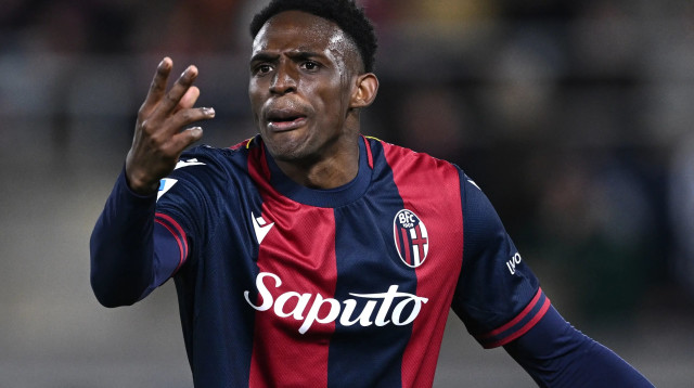 שחקן בולוניה, ג'ון לוקומי (צילום: GettyImages, Image Photo Agency)