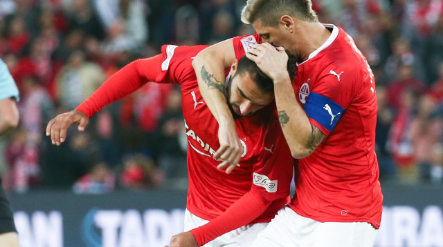 מיכאל אוחנה ומאור מליקסון (צילום: דני מרון)