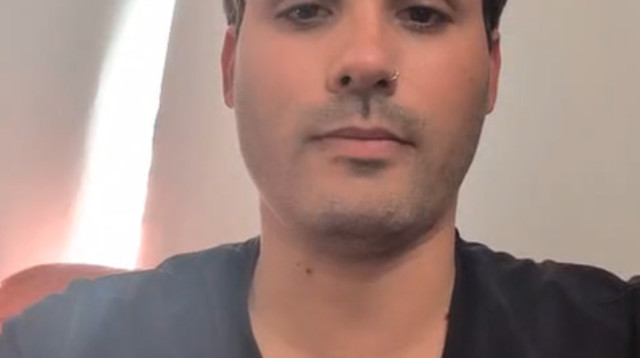 בר פישר מספר על הפסקת החשמל (צילום: צילום מסך)