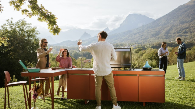 מטבחי חוץ FOGHER - יבוא ניגא שף FOR HOME (צילום: יח"צ)