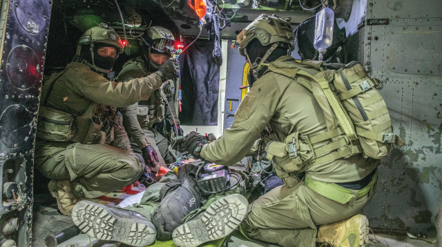 חיילים מ-669. 13 באפריל, 2019 (צילום: יוסי אלוני, פלאש 90)