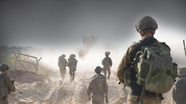 לוחמים בעזה (צילום: דובר צה"ל)