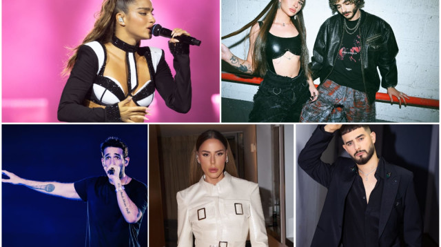 נועה קירל, נס וסטילה, רביד פלוטניק, נסרין קדרי ועדן חסון (צילום: ערן לוי,עמרי סילבר,תמר חנן,עומר לוי,נדב צור)