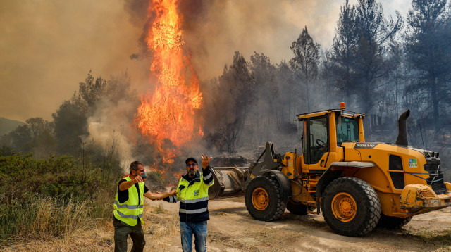 שריפת הענק בשפלת יהודה (צילום: נעם ריבקין פנטון, פלאש 90)