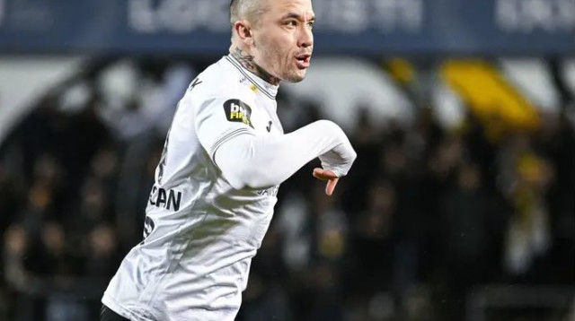 נאינגולן חוגג בבכורה. היום כבר נעצר (צילום: GettyImages, Tom Goyvaerts / BELGA MAG / Belga)