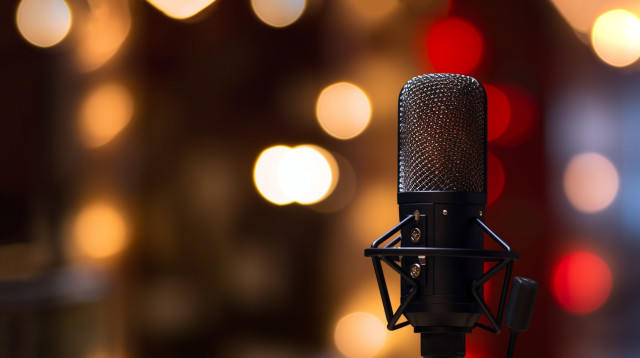 מיקרופון, פודקאסטים (צילום: אינגאימג')