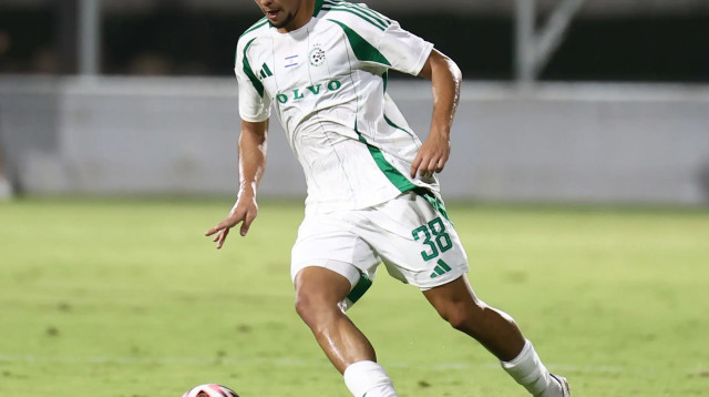 עומר דהן שחקן מכבי חיפה (צילום: דני מרון)