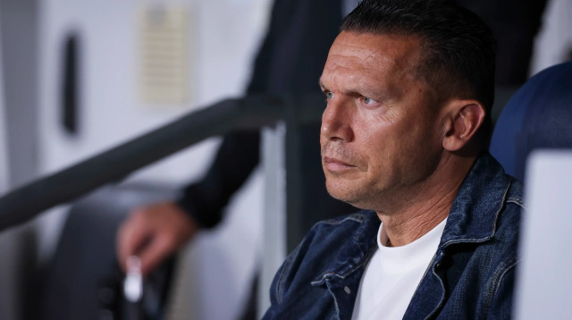 ברק בכר מאמן מכבי חיפה (צילום: מאור אלקסלסי)