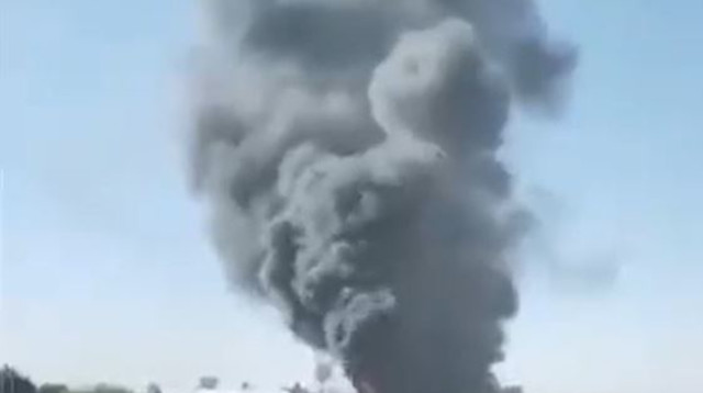 פיצוץ מסתורי במשהד, איראן (צילום: שימוש לפי סעיף 27א')