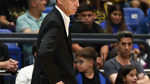 מאמן מכבי תל אביב עודד קטש (צילום: דני מרון)