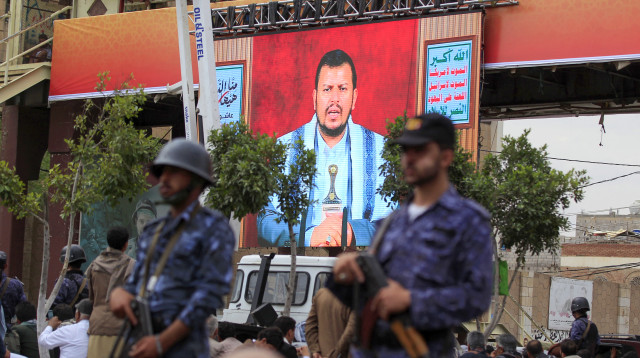 חות'ים (צילום: MOHAMMED HUWAIS/AFP via Getty Images)