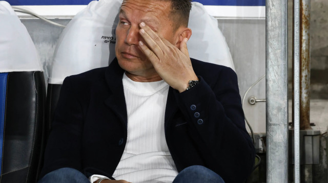 ברק בכר, מאמן מכבי חיפה (צילום: דני מרון)