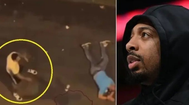 שחקן פרטיזן בלגרד קרליק ג'ונס (צילום: צילום מסך, מתוך X (לשעבר טוויטר))