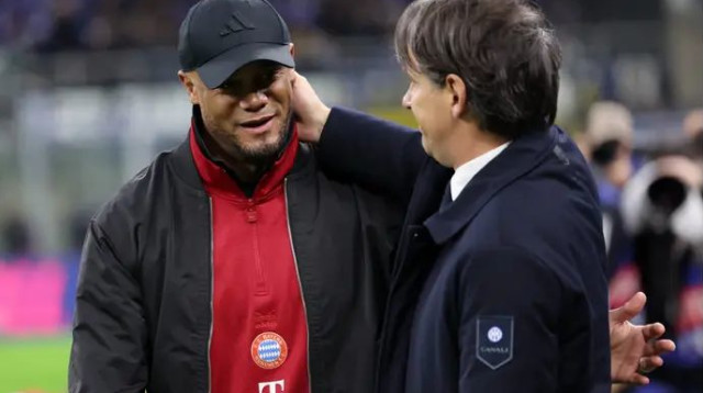 סימונה אינזאגי עם וינסנט קומפני (צילום: רויטרס)