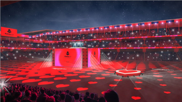 צפייה ב-VR. חוויה כאילו הייתם שם (צילום: באדיבות אתר האירוויזיון)