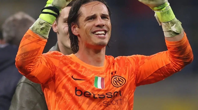 שוער אינטר יאן זומר (צילום: GettyImages, Carl Recine)