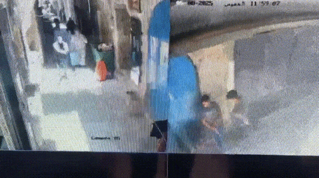 מסתערב מג"ב מחסל את המבוקש בשכם (צילום: מצלמת אבטחה, מצלמות אבטחה לפי סעיף 27 א')