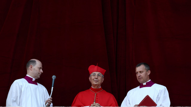 ההכרזה על האפיפיור החדש (צילום: REUTERS/Yara Nardi )