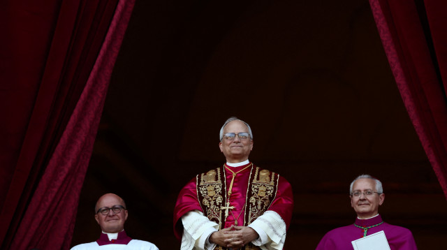 האפיפיור הנבחר ליאו ה-14, רוברט פרווסט  (צילום: REUTERS/Yara Nardi )