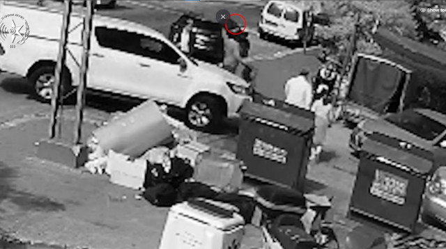 חשוד בהשלכת רימון רסס  (צילום: דוברות המשטרה)