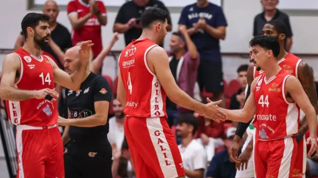 לביא הצטיין וסייע לו ולגליל/גלבוע להישאר חזק במשחק (צילום: מאור אלקסלסי)