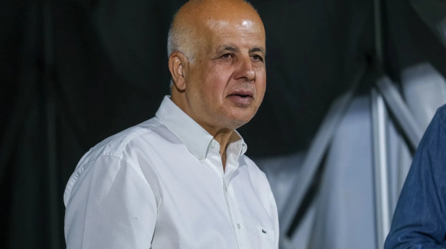 יו"ר מכבי פתח תקוה, אבי לוזון (צילום: קובי אליהו)