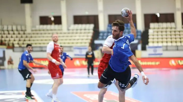 נבחרת ישראל בכדוריד מרחק נגיעה מאליפות אירופה (צילום: אתר רשמי, Sorin Pana, איגוד הכדוריד)