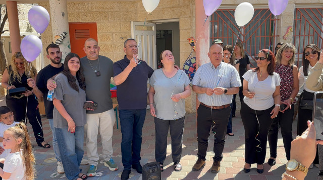 חנוכת הספרייה לזכרו של סמ"ר עידו טסטה ז"ל  (צילום: לשכת ראש עיריית ירושלים)