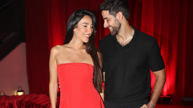 שחף רז וטליה עובדיה השקת קולקציית הערב החדשה של רנואר  (צילום: אור גפן)