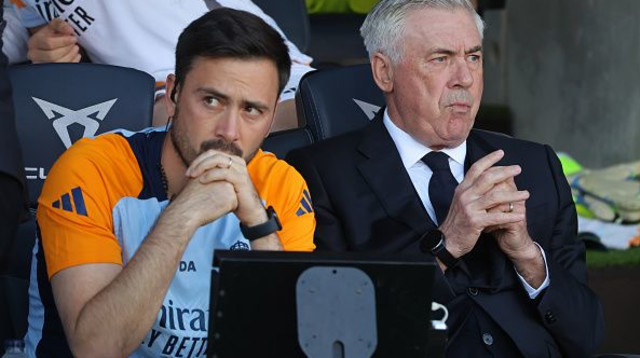 קרלו ודוידה אנצ'לוטי (צילום: NurPhoto)