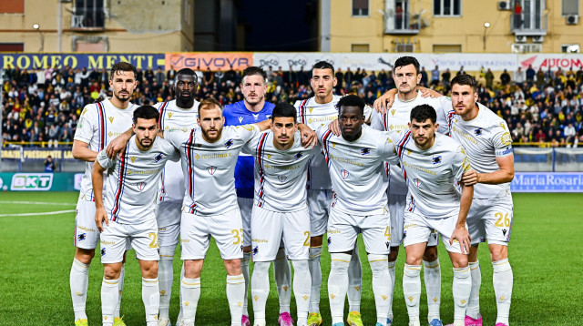 שחקני סמפדוריה (צילום: GettyImages)