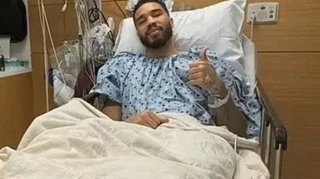 ג'ייסון טייטום אחרי הניתוח שעבר (צילום: צילום מסך, אינסטגרם)