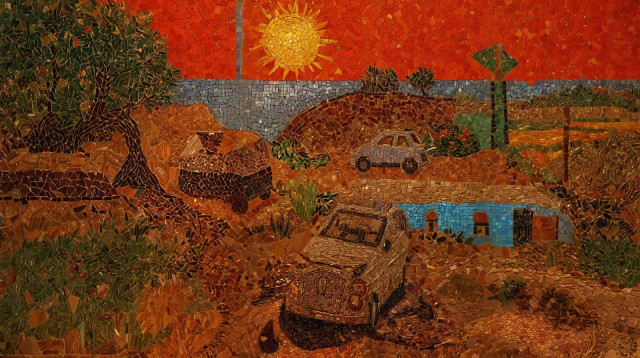 תערוכה להנצחת השבעה באוקטובר (צילום: מאיה כהן)