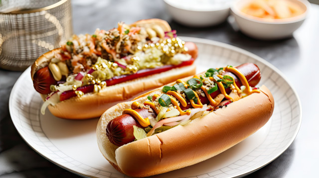 נקניקיה בלחמניה ספיישל ל"ג בעומר (צילום: אינג אימג')