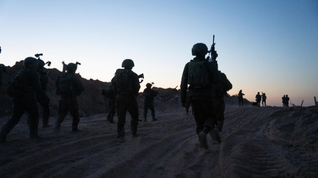 כוחות חטיבת ירושלים (16) בצפון רצועת עזה (צילום: דובר צה"ל)