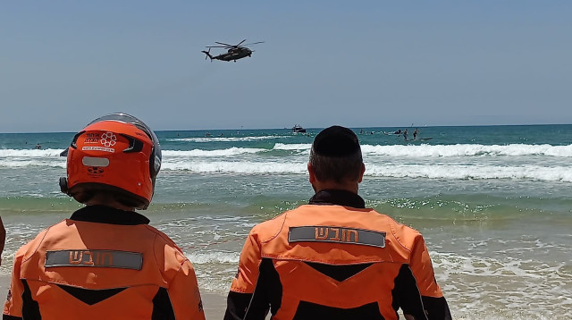 מהזירה בבת ים (צילום: דוברות איחוד הצלה)