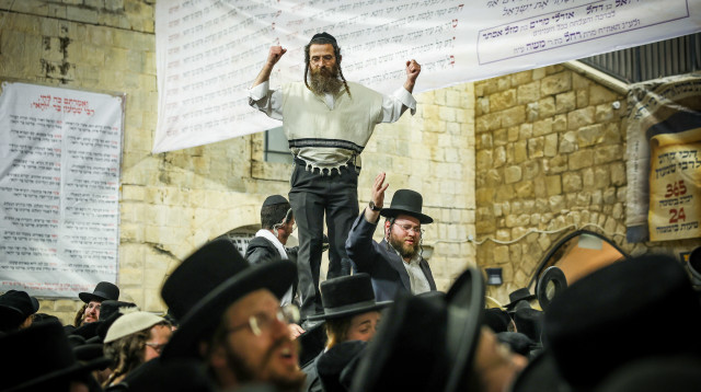 ההילולה במירון, ל"ג בעומר תשפ"ה (צילום: דוד כהן, פלאש 90)