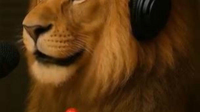 האריה שאהב תות - מתוך הסרטון של אודי כגן (צילום: צילום מסך)