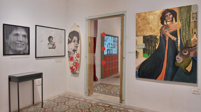 תערוכת "שושנה - אגדה ישראלית" במוזיאון ראשון לציון (צילום: באדיבות מוזיאון ראשון לציון)