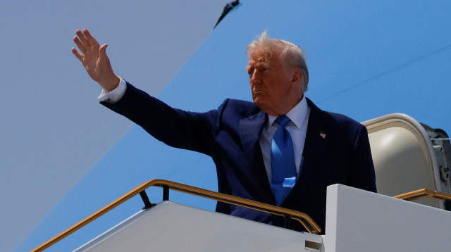 טראמפ בביקור באיחוד האמירויות (צילום: רויטרס)