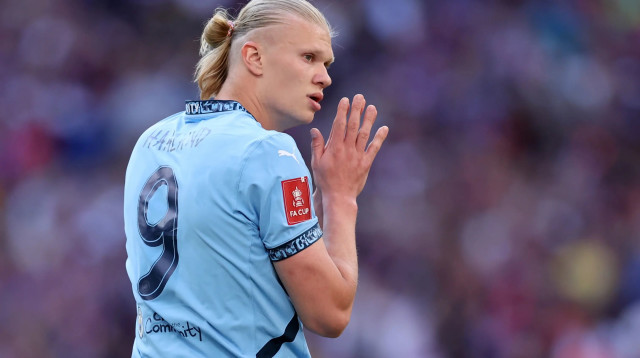 ארלינג הולאנד, מנצ'סטר סיטי (צילום: GettyImages, Catherine Ivill - AMA)