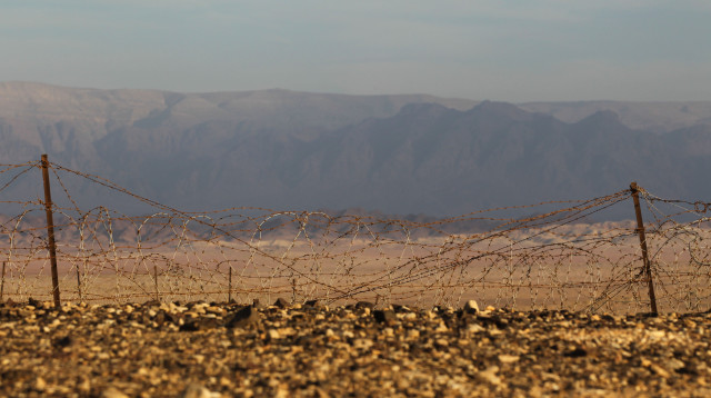 גבול ירדן (צילום: נתי שוחט פלאש 90)
