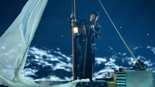 נציג אוסטריה באירוויזיון, JJ, שניצח בבאזל (צילום: רויטרס)