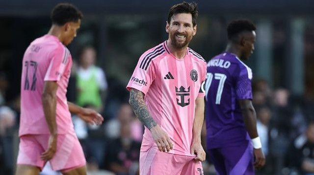 ליאונל מסי שחקן אינטר מיאמי (צילום: Gettyimages)