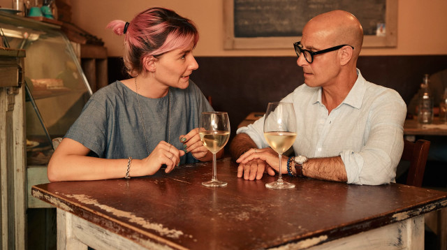 סטנלי טוצ'י באיטליה (צילום: באדיבות דיסני פלוס)