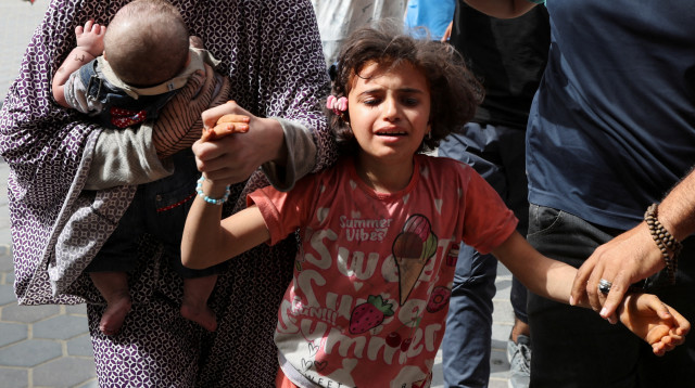 פצועים בתקיפה ישראלית ברצועת עזה (צילום: רויטרס)